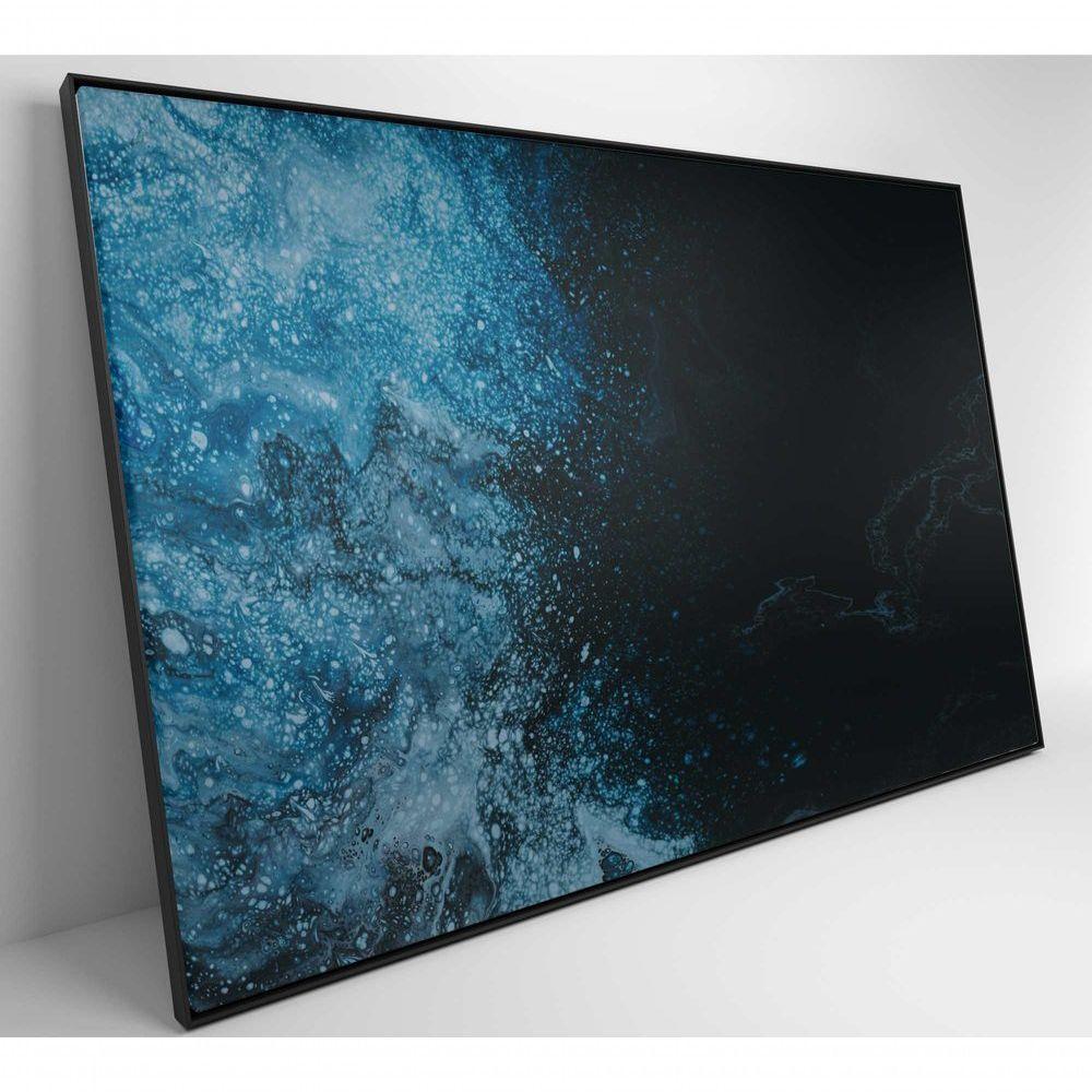 Quadro Abstrato Geleiras 120x80 Cm Tecido Canvas - 7