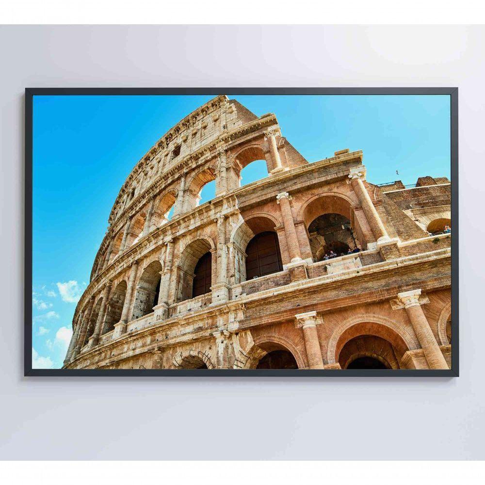 Quadro Coliseu 90x60 Cm Vidro Impresso - 7