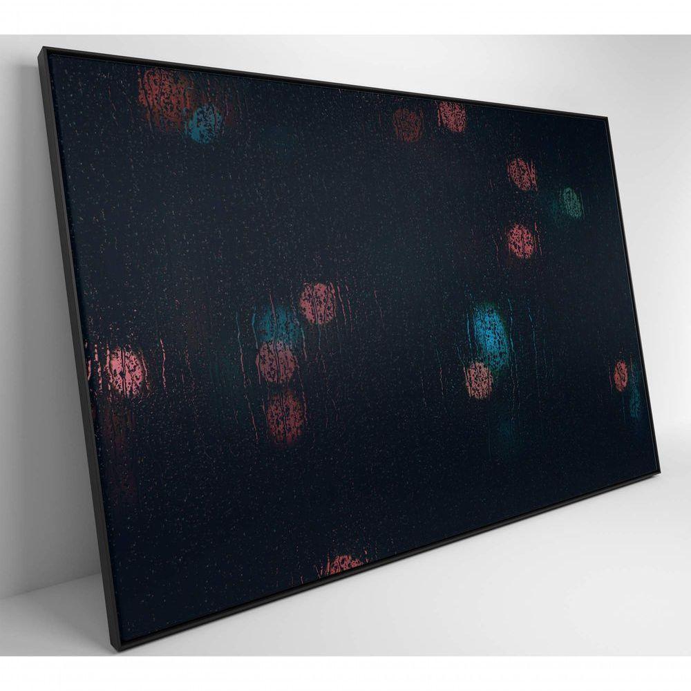 Quadro Chuva No Vidro 120x80 Cm Tecido Canvas - 4