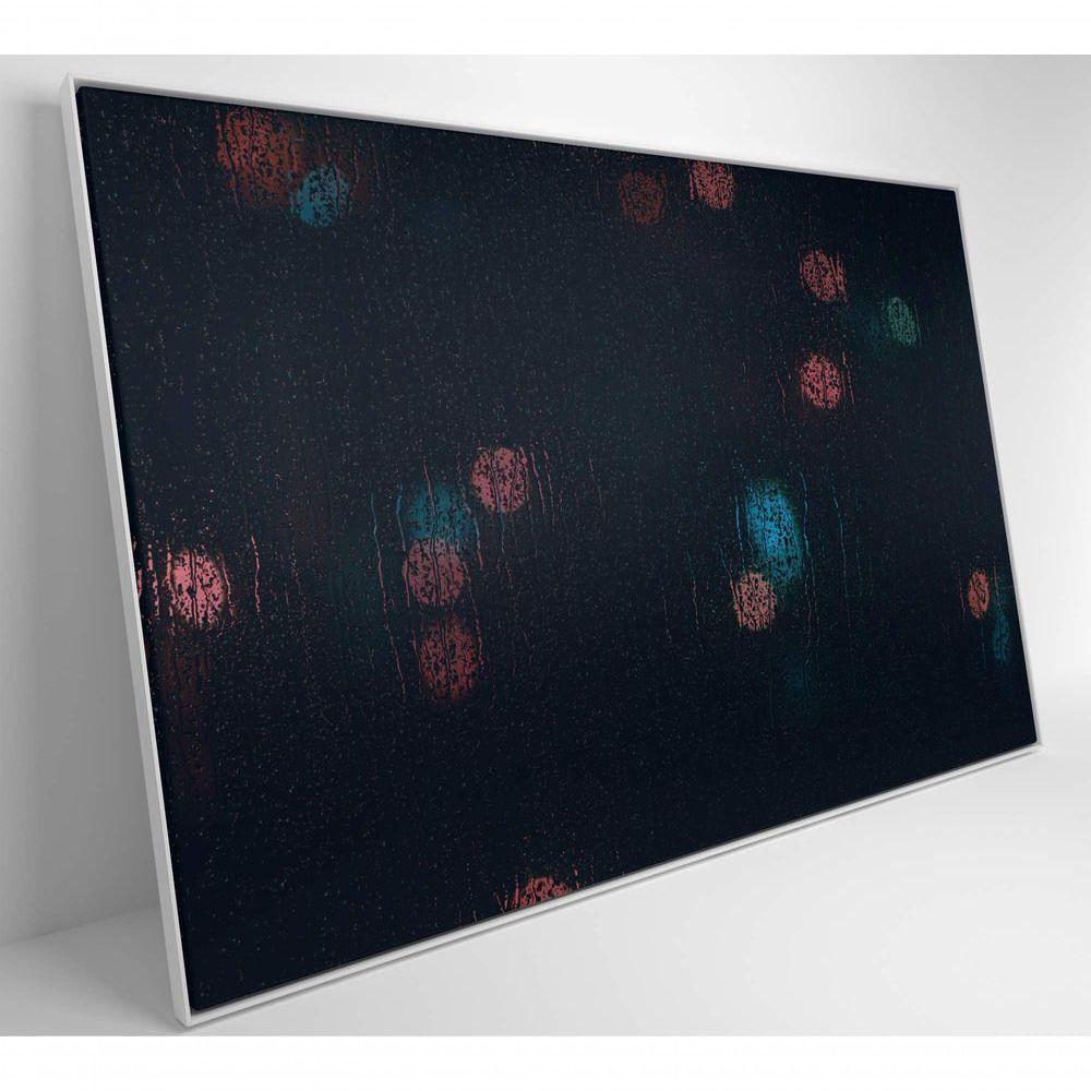 Quadro Chuva No Vidro 120x80 Cm Tecido Canvas - 7