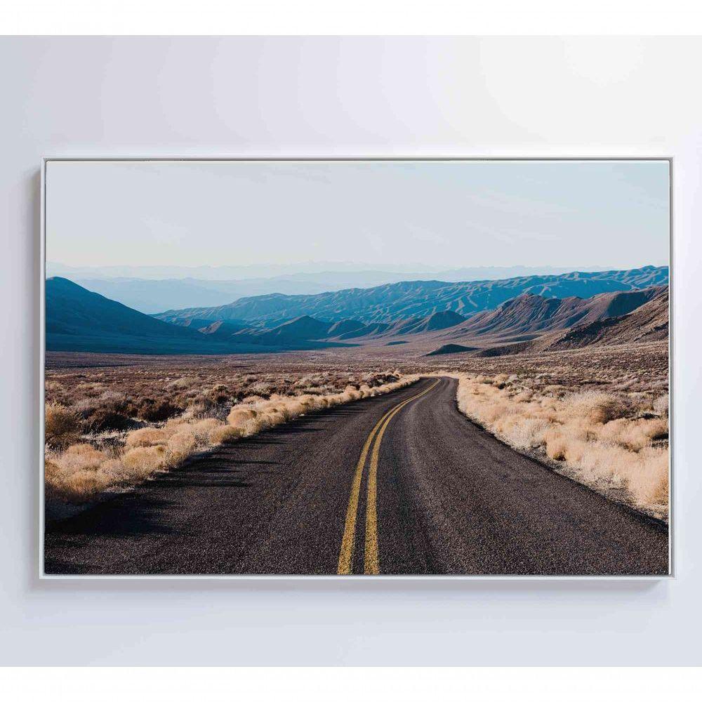 Quadro Estradas 120x80 Cm Vidro Impresso - 7