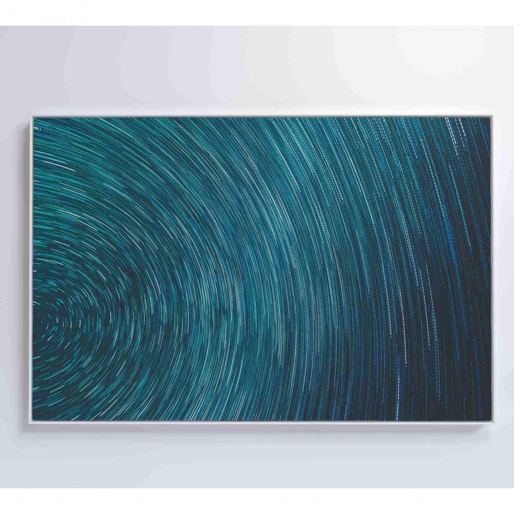 Quadro Abstrato Espiral 120x80 Cm Tecido Canvas - 1