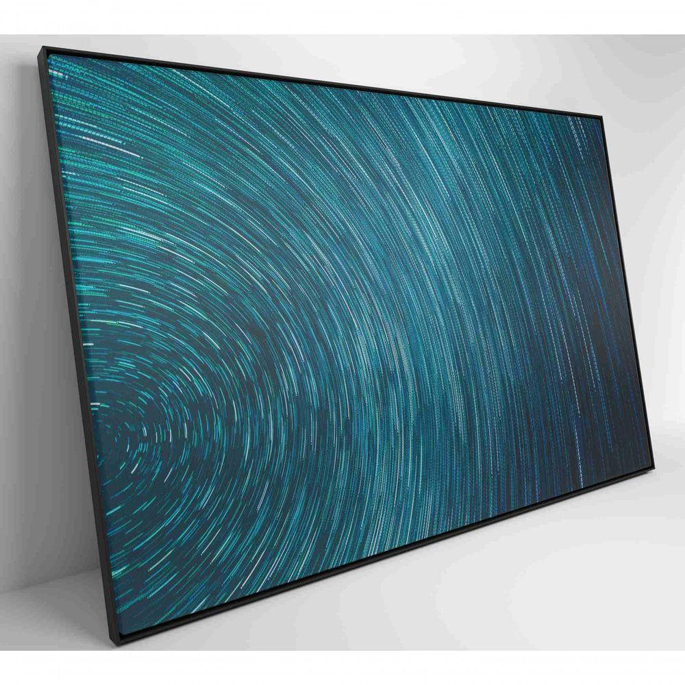 Quadro Abstrato Espiral 120x80 Cm Tecido Canvas - 5