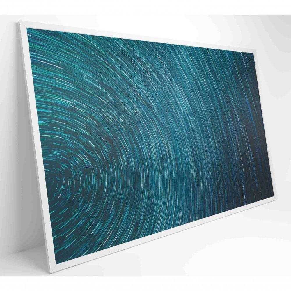 Quadro Abstrato Espiral 120x80 Cm Tecido Canvas - 8