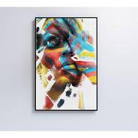 Quadro Mulher Pintura 40x60 Cm Tecido Canvas - 4