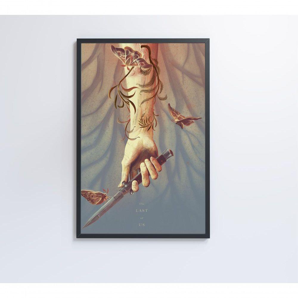 Quadro The Last Of Us 40x60 Cm Tecido Canvas - 5