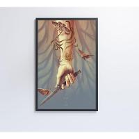 Quadro The Last Of Us 60x90 Cm Vidro Impresso - 5