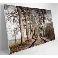 Quadro Trilhos 120x80 Cm Adesivo Fotográfico - 17