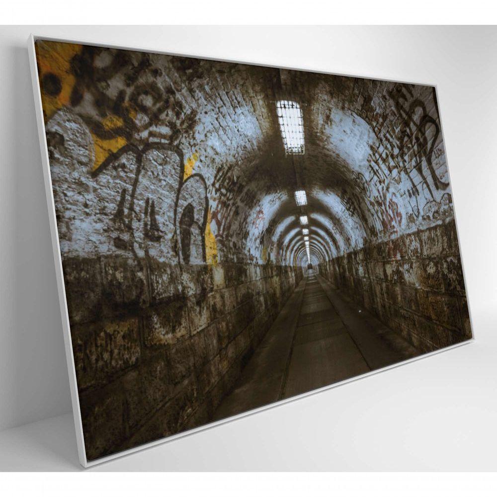 Quadro Passagem Subterrânea 60x40 Cm Vidro Impresso - 7