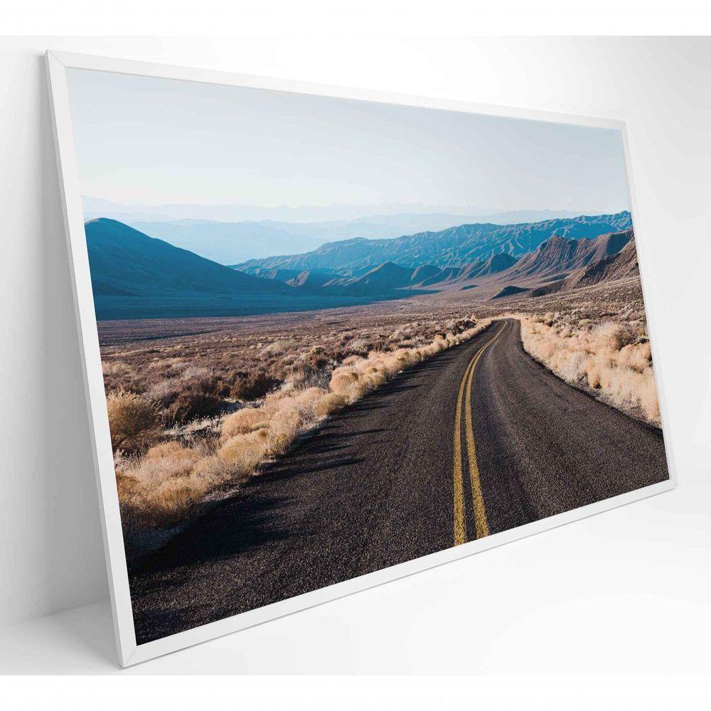 Quadro Estradas 90x60 Cm Tecido Canvas - 4