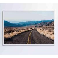 Quadro Estradas 90x60 Cm Tecido Canvas - 5