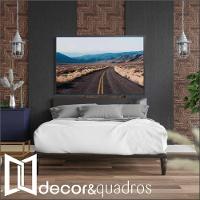 Quadro Estradas 120x80 Cm Adesivo Fotográfico - 1