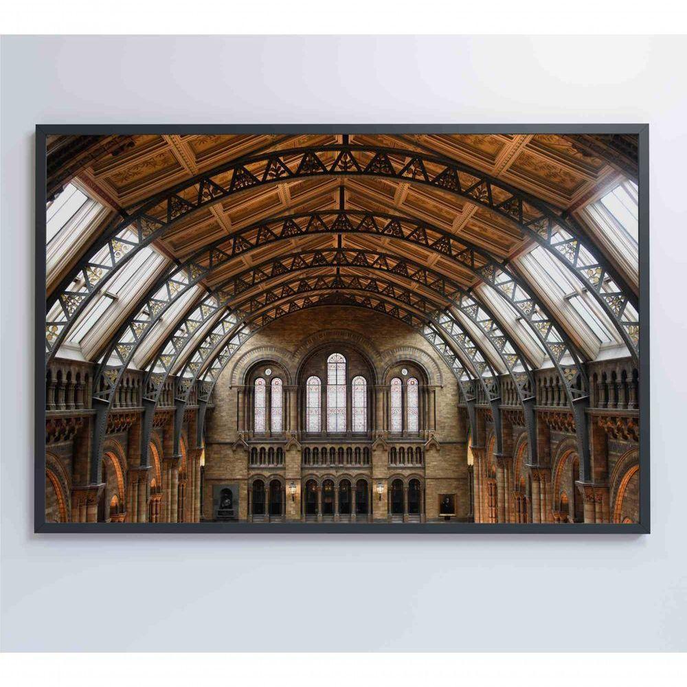 Quadro Arquitetura Arcos 120x80 Cm Tecido Canvas - 4