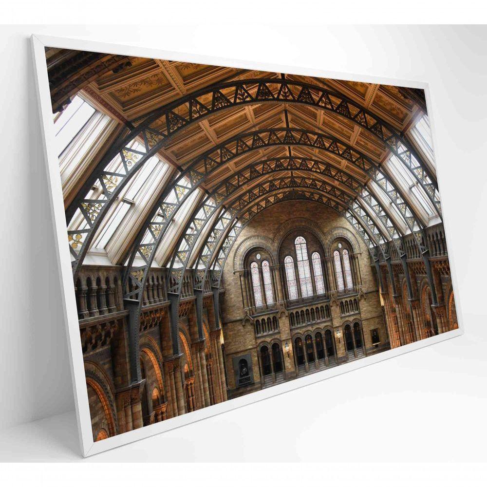 Quadro Arquitetura Arcos 120x80 Cm Tecido Canvas - 8