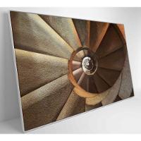 Quadro Arquitetura Espiral 120x80 Cm Vidro Impresso - 5