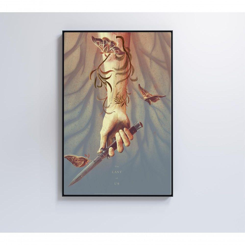 Quadro The Last Of Us 60x90 Cm Tecido Canvas - 5