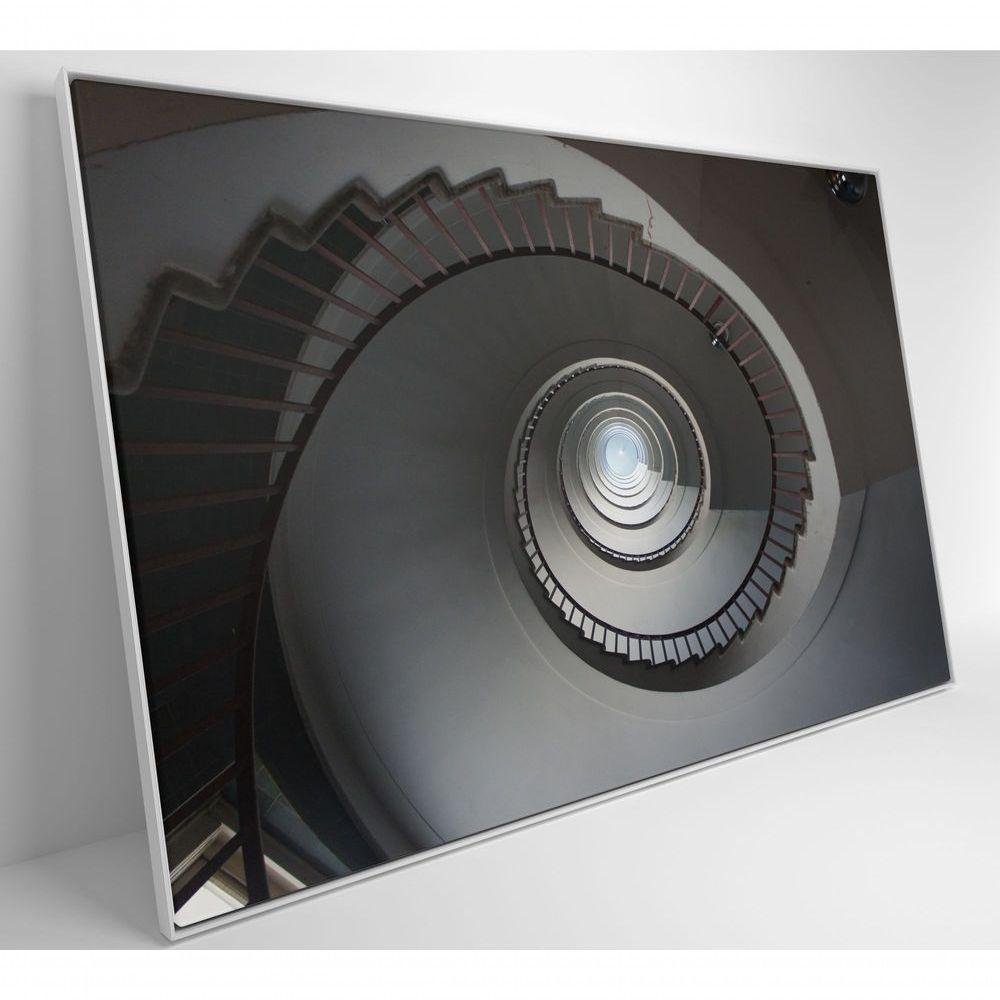 Quadro Escada Em Espiral 60x40 Cm Tecido Canvas - 4
