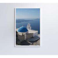 Quadro Casa Santorini 80x120 Cm Tecido Canvas - 3