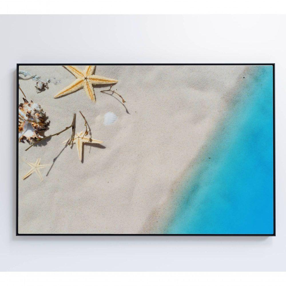 Quadro Estrela Do Mar 120x80 Cm Tecido Canvas - 2
