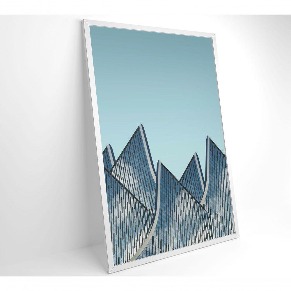 Quadro Arquitetura Pétalas 60x90 Cm Tecido Canvas - 7