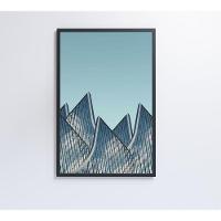 Quadro Arquitetura Pétalas 60x90 Cm Tecido Canvas