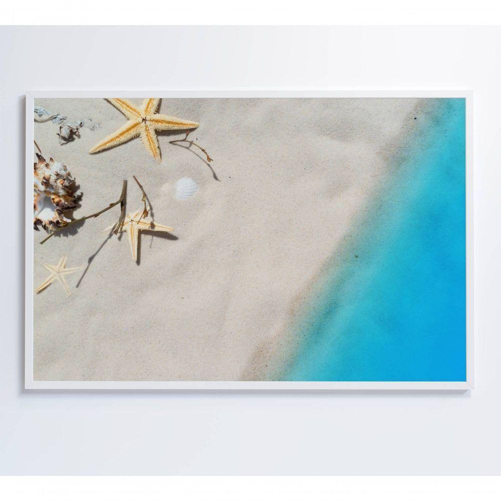 Quadro Estrela Do Mar 60x40 Cm Tecido Canvas - 1