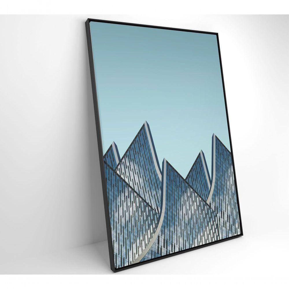 Quadro Arquitetura Pétalas 80x120 Cm Tecido Canvas - 3