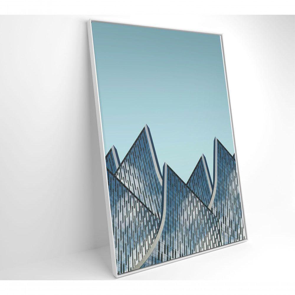 Quadro Arquitetura Pétalas 80x120 Cm Tecido Canvas - 6