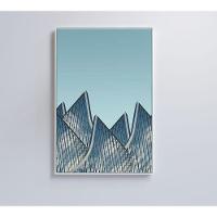 Quadro Arquitetura Pétalas 80x120 Cm Tecido Canvas - 1