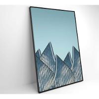 Quadro Arquitetura Pétalas 80x120 Cm Tecido Canvas - 3