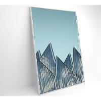 Quadro Arquitetura Pétalas 80x120 Cm Tecido Canvas - 6