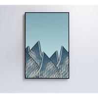 Quadro Arquitetura Pétalas 80x120 Cm Tecido Canvas - 8