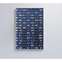 Quadro Arquitetura Retângulos 80x120 Cm Tecido Canvas - 1