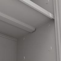 Armário Aço Escritório Fechadura 4 Prateleiras Ea301 Azul - 3