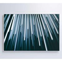 Quadro Abstrato Pilares 120x80 Cm Tecido Canvas - 1