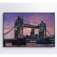 Quadro Ponte Da Torre 60x40 Cm Tecido Canvas - 1