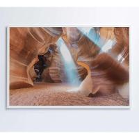 Quadro Labirintos Nas Rochas 60x40 Cm Vidro Impresso - 3