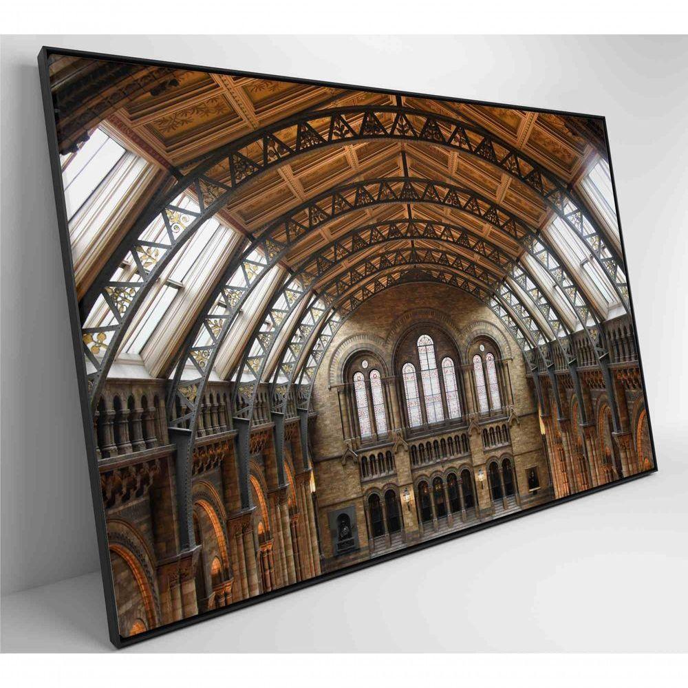 Quadro Arquitetura Arcos 90x60 Cm Tecido Canvas - 6