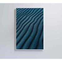 Quadro Abstrato Ondas 60x90 Cm Tecido Canvas - 1