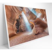 Quadro Labirintos Nas Rochas 60x40 Cm Tecido Canvas - 8