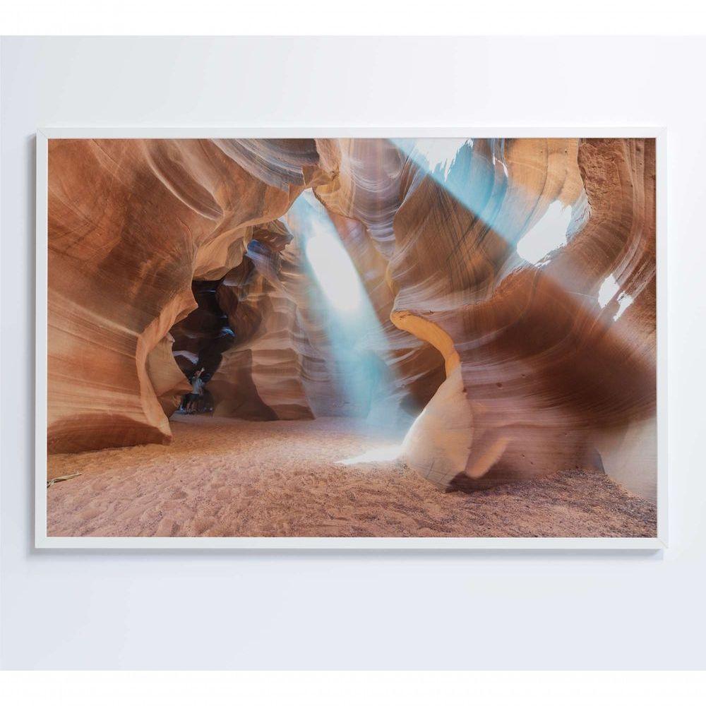 Quadro Labirintos Nas Rochas 90x60 Cm Tecido Canvas - 3