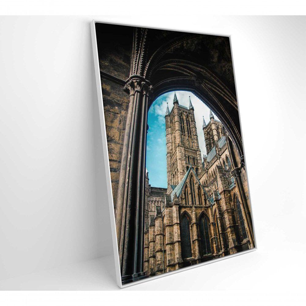 Quadro Castelo 60x90 Cm Tecido Canvas - 2