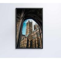 Quadro Castelo 60x90 Cm Tecido Canvas - 8