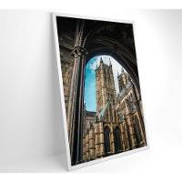 Quadro Castelo 60x90 Cm Tecido Canvas - 9