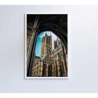 Quadro Castelo 60x90 Cm Tecido Canvas - 10