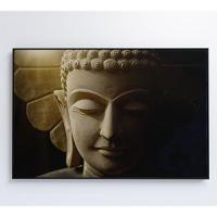Quadro Buda Face 90x60 Cm Tecido Canvas - 3