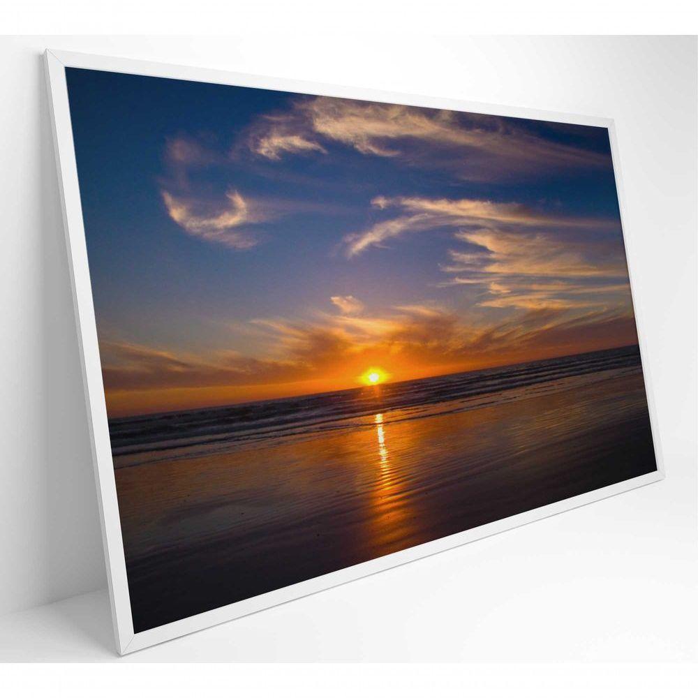 Quadro Por Do Sol Em Cape Town 120x80 Cm Tecido Canvas - 8