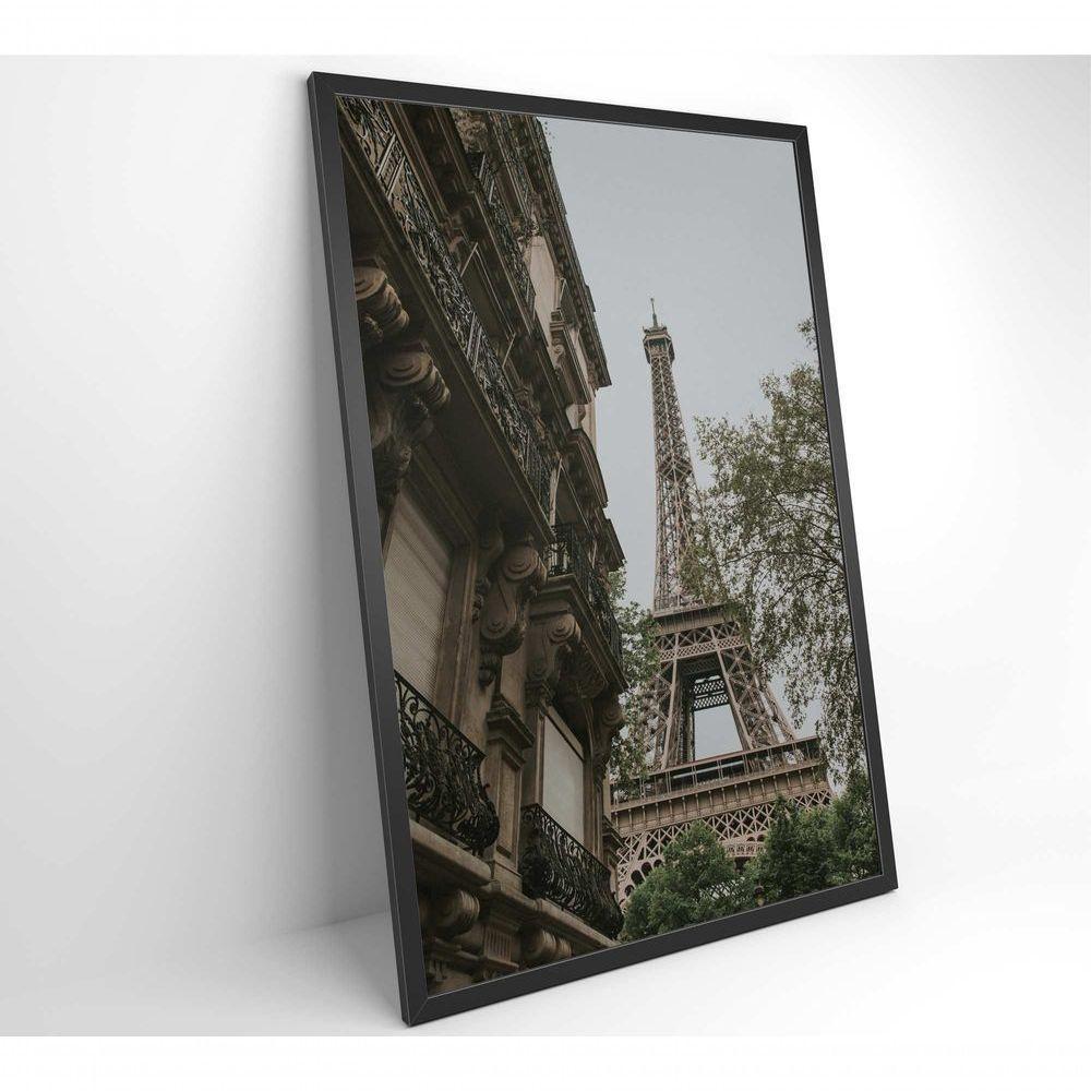 Quadro Torre Eiffel Paris 80x120 Cm Tecido Canvas - 4