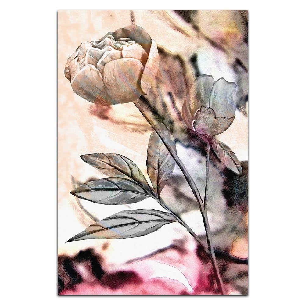 Kit Placas Quadros Decorativos 3 Pçs Mdf 20x30 Floridas - 1