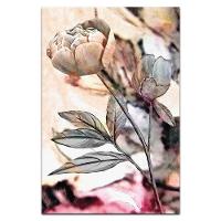 Kit Placas Quadros Decorativos 3 Pçs Mdf 20x30 Floridas - 1